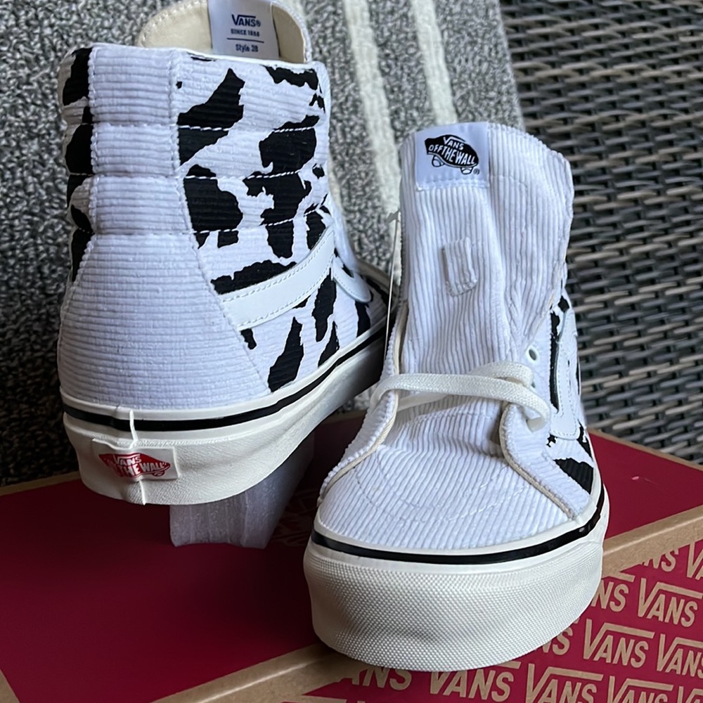 Vans Sk8-Hi 38 Dx Anaheim Factory Cow Print MENS - Picture 10 of 16